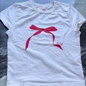 Dairy Girl Summer White Tee